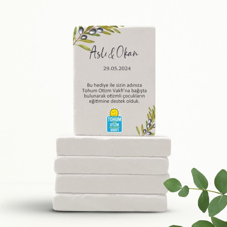 Doğal Taş Magnet | Zeytin Dalı