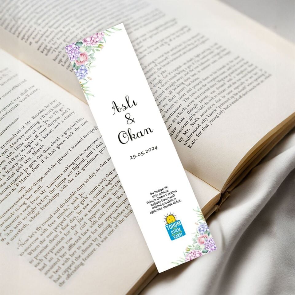 Kitap Ayracı | Ortanca Çiçek