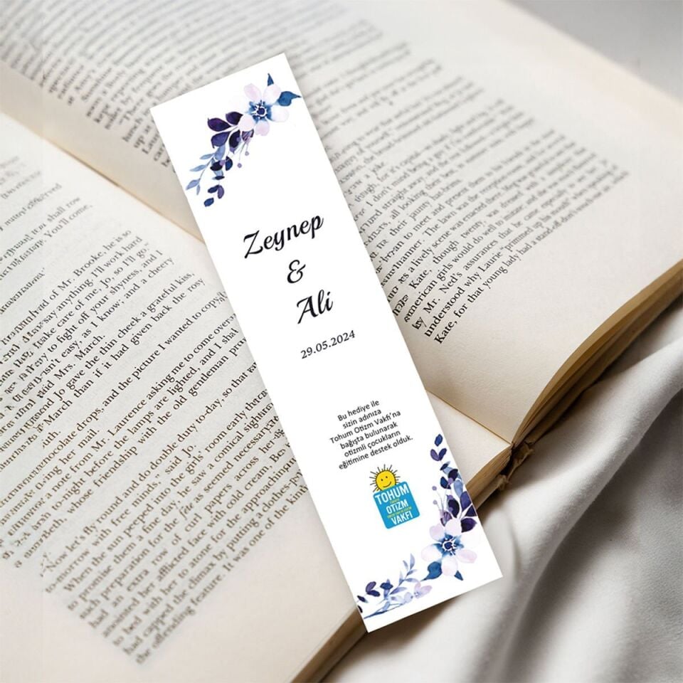 Kitap Ayracı | Mor Çiçek