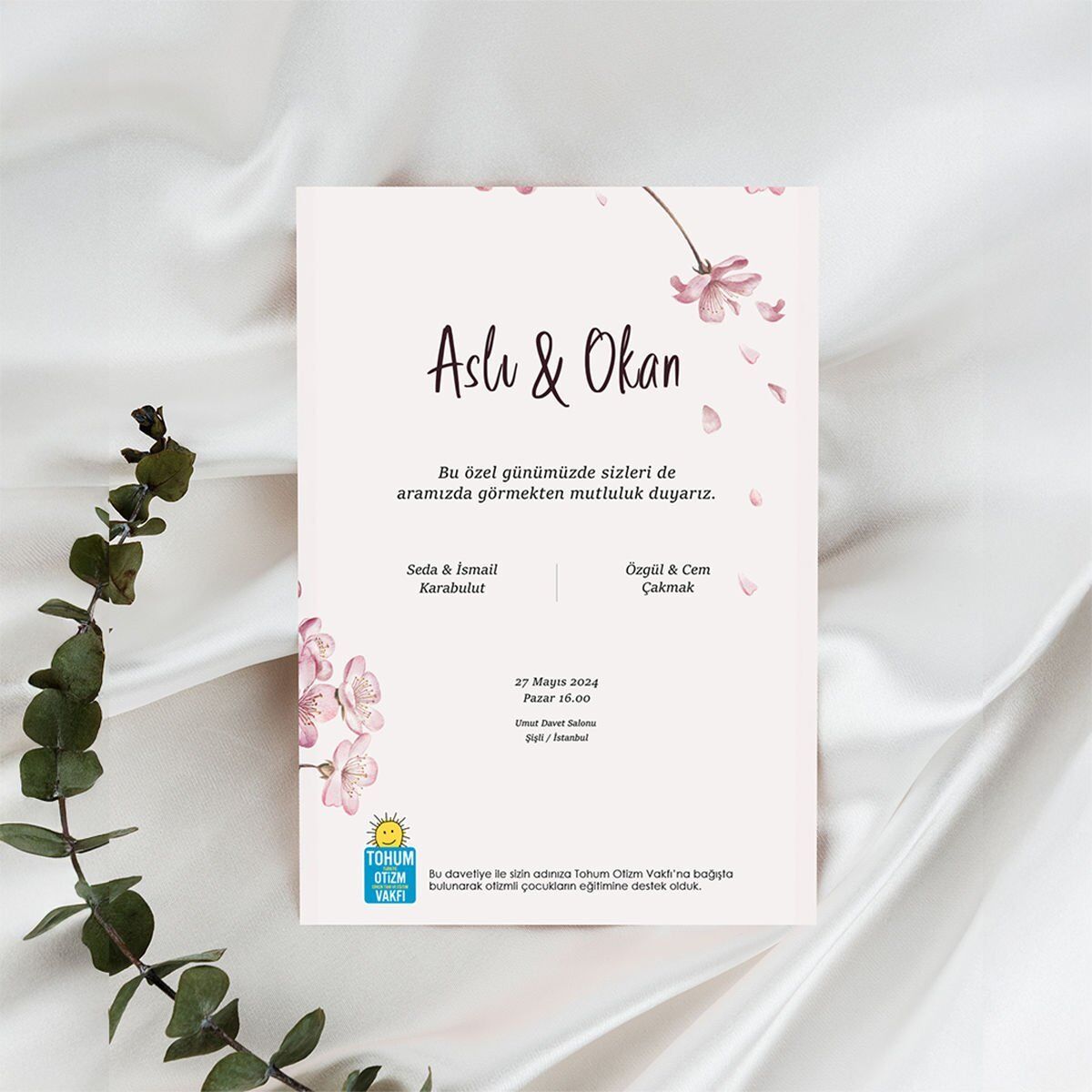 Davetiye | Kiraz Çiçeği