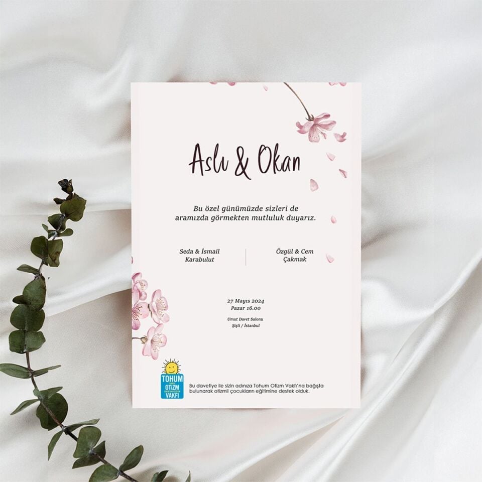 Davetiye | Kiraz Çiçeği