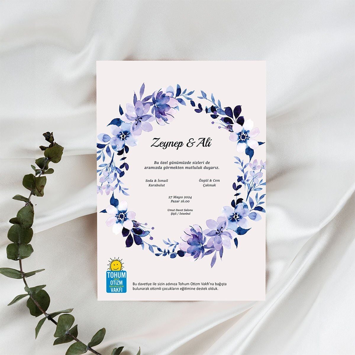 Davetiye | Mor Çiçek
