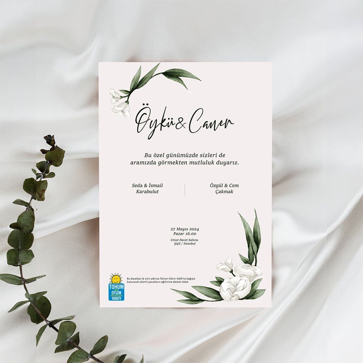 Davetiye | Beyaz Zambak