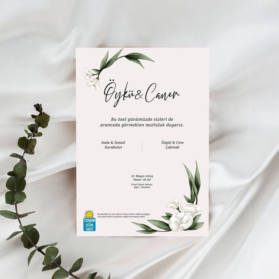 Davetiye | Beyaz Zambak