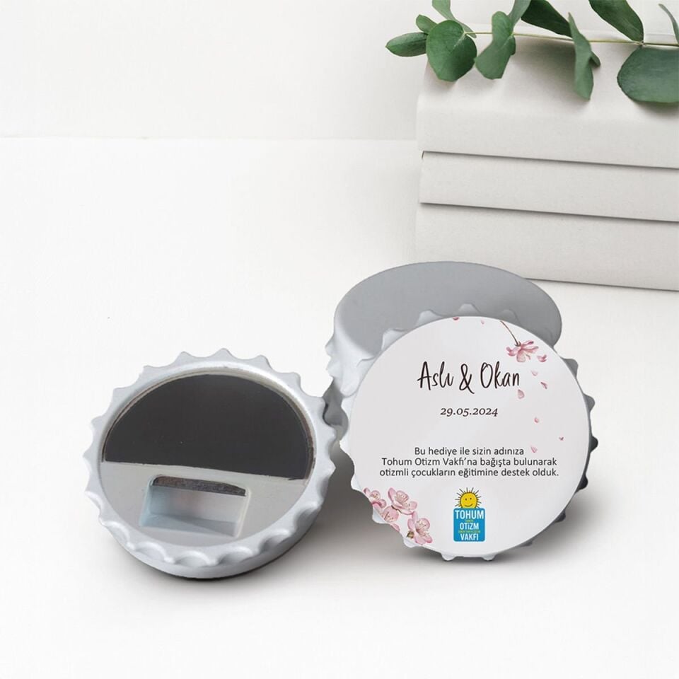 Kapak Açacak Magnet | Kiraz Çiçeği
