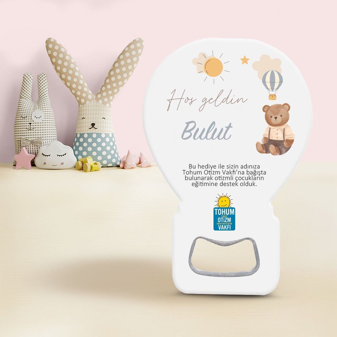 Balon Açacak Magnet | Ayıcık