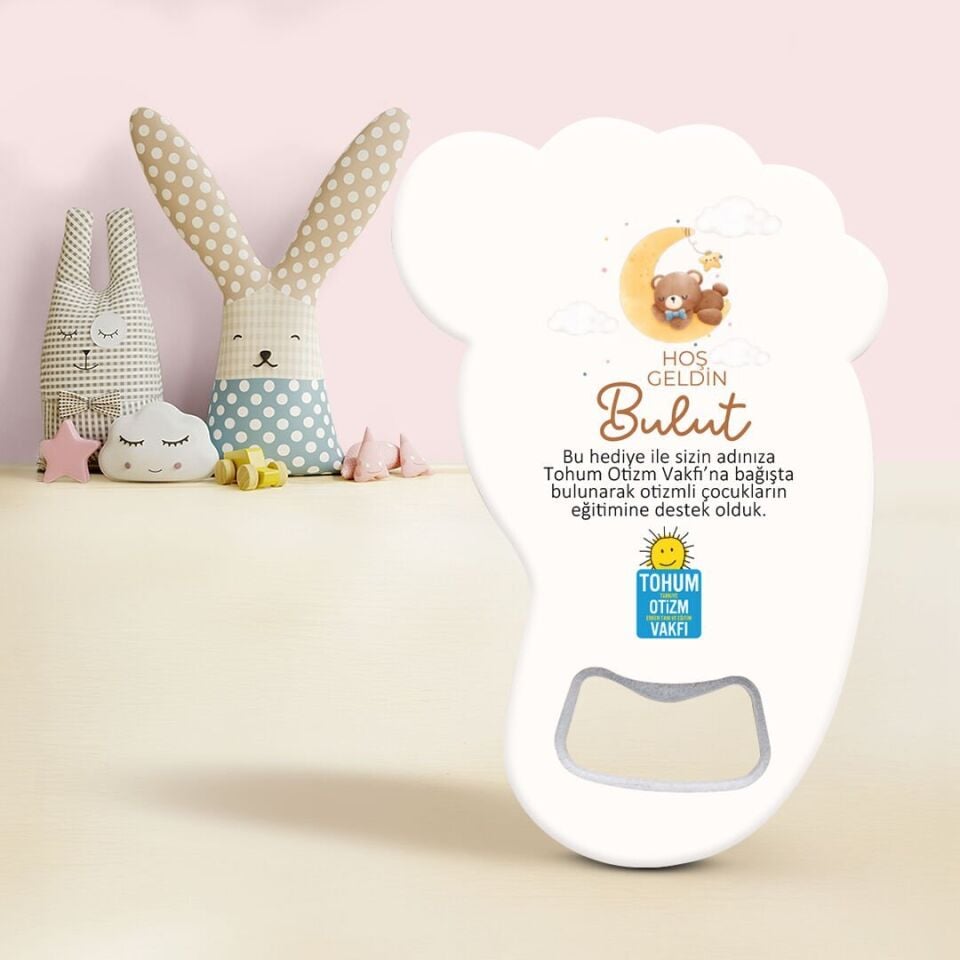 Ayak İzi Açacak Magnet | Ay