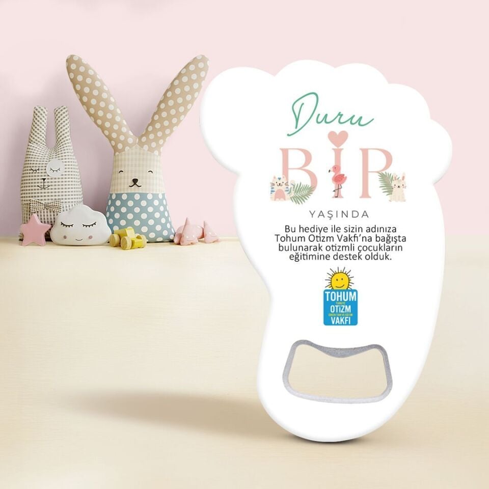 Ayak İzi Açacak Magnet | Sevimli Hayvanlar