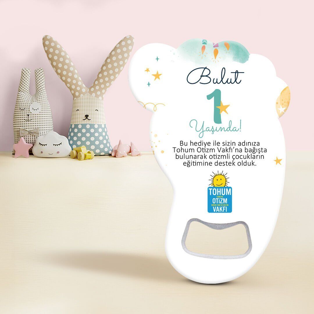 Ayak İzi Açacak Magnet | Yıldız