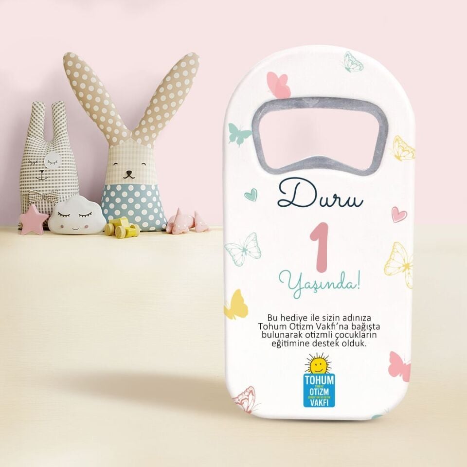 Dikey Açacak Magnet | Kelebek