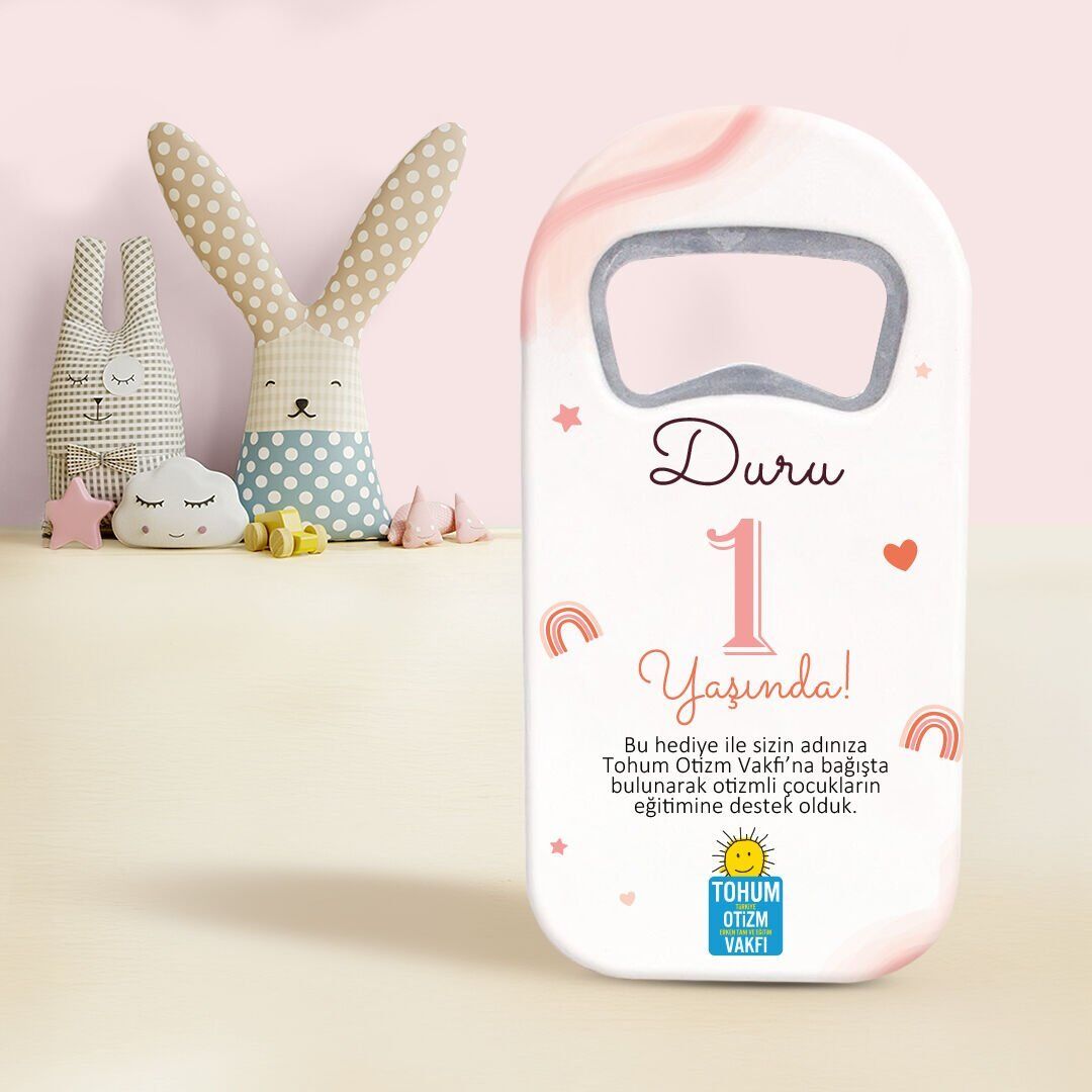 Dikey Açacak Magnet | Gökkuşağı