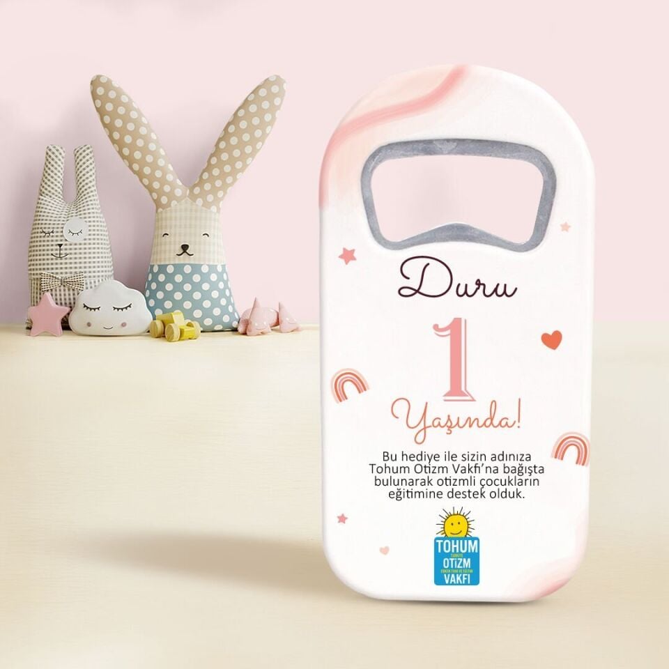 Dikey Açacak Magnet | Gökkuşağı