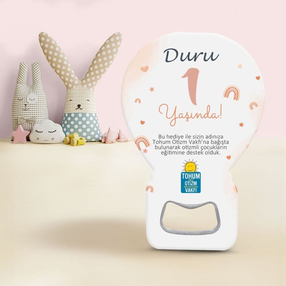 Balon Açacak Magnet | Gökkuşağı