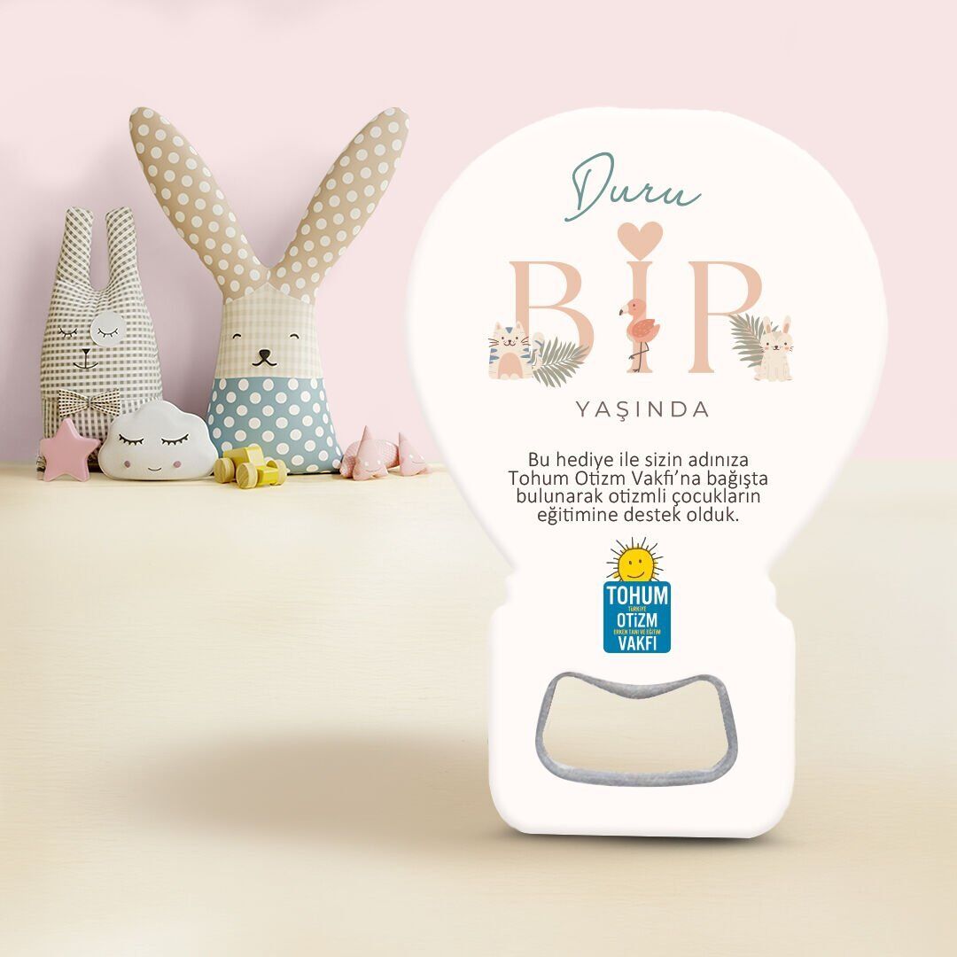 Balon Açacak Magnet | Sevimli Hayvanlar